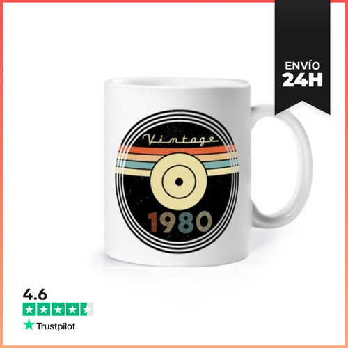 Taza 1980 - Vintage Disco LaTostadora - latostadora.com - Modalova