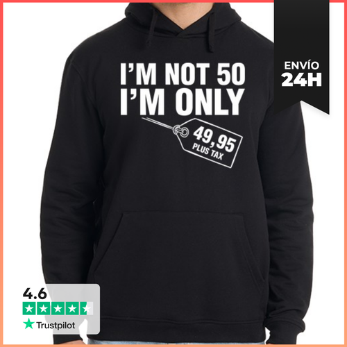 Sudadera Unisex Con Capucha I'm Not 50 LaTostadora - latostadora.com - Modalova