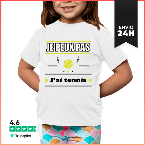 Camiseta Clásica Para Niños No Puedo Tener Tenis LaTostadora - latostadora.com - Modalova