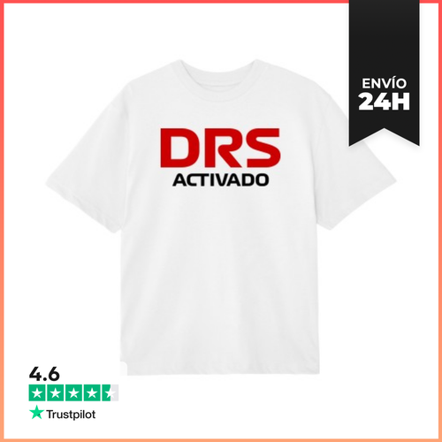 Camiseta Oversize DRS ACTIVADO F1 LaTostadora - latostadora.com - Modalova