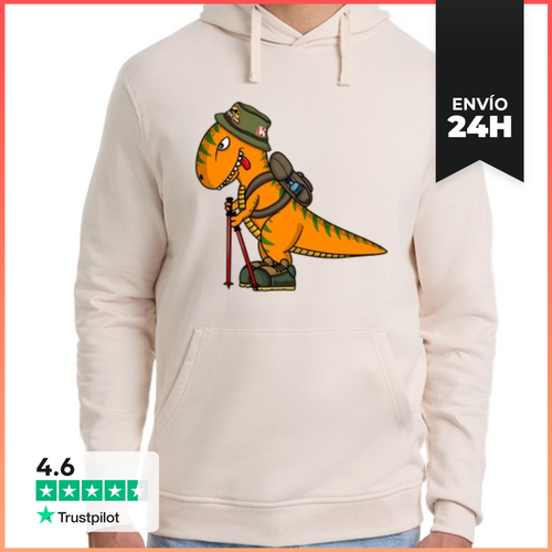 Sudadera Unisex Con Capucha Dino Trek LaTostadora - latostadora.com - Modalova