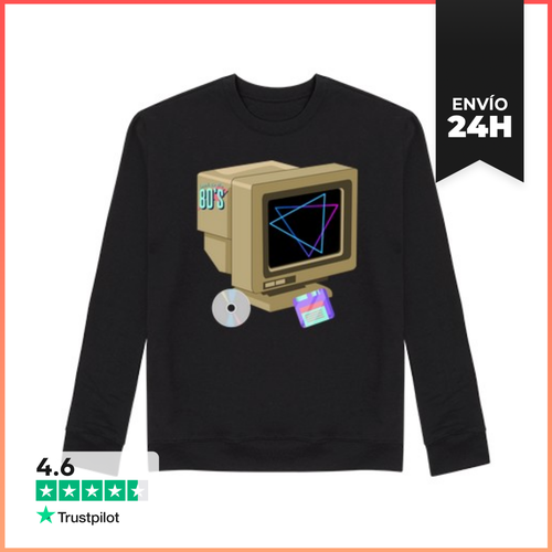Sudadera Unisex Computadora De Los 80 LaTostadora - latostadora.com - Modalova