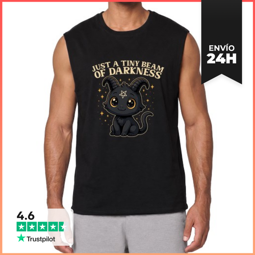 Camiseta Sin Mangas JUST A TINY BEAM OF DARKNESS LaTostadora - latostadora.com - Modalova
