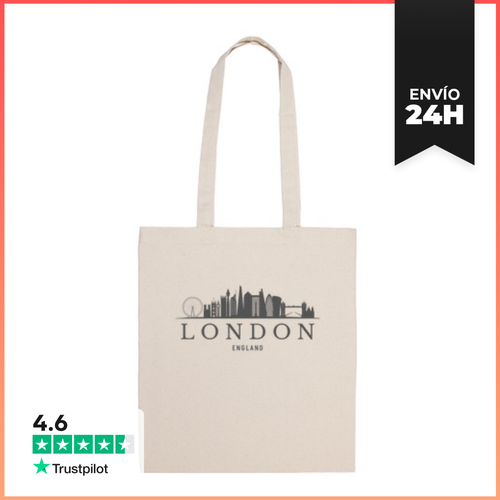 Bolsa De Tela Londres Inglaterra, Horizonte De Londres - latostadora.com - Modalova