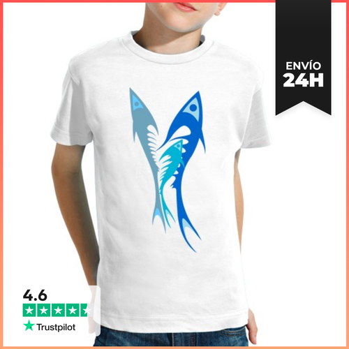 Camiseta Clásica Para Niños Peces LaTostadora - latostadora.com - Modalova