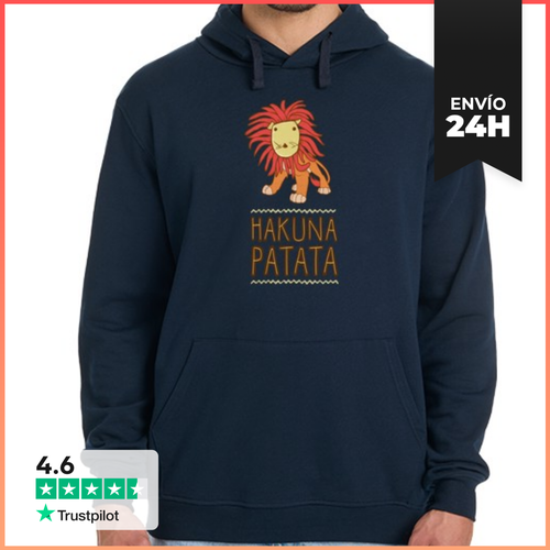 Sudadera Unisex Con Capucha Hakuna Patata LaTostadora - latostadora.com - Modalova