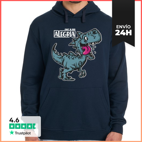 Sudadera Unisex Con Capucha Ipannosaurus Oscuras LaTostadora - latostadora.com - Modalova