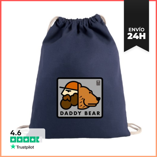 Mochila Saco Con Cuerdas DADDYBEAR POSITIVO COLOR, GRUESO - latostadora.com - Modalova