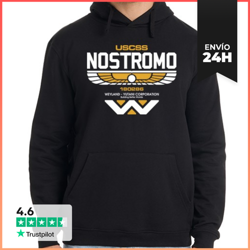 Sudadera Unisex Con Capucha Nostromo - Alien LaTostadora - latostadora.com - Modalova