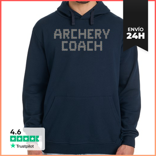 Sudadera Unisex Con Capucha ArCHErY CoAcH (mini Targets) - latostadora.com - Modalova