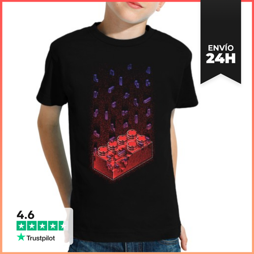 Camiseta Clásica Para Niños Brick Ception LaTostadora - latostadora.com - Modalova