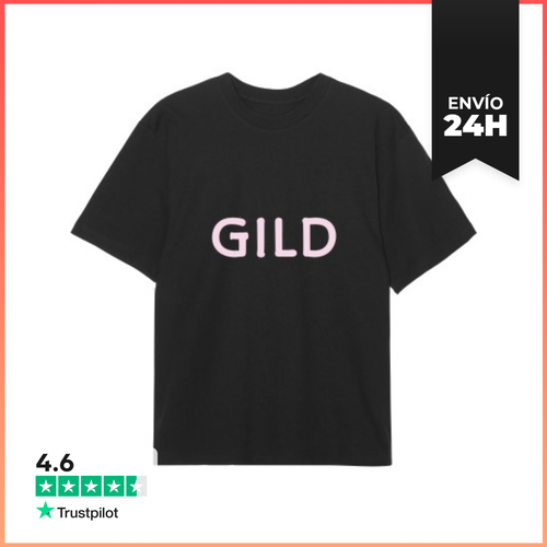 Camiseta Oversize Texto Dorado LaTostadora - latostadora.com - Modalova