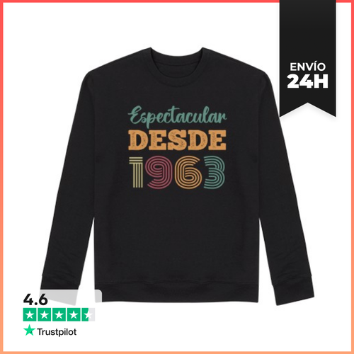 Sudadera Unisex ESPECTACULAR DESDE 1963 LaTostadora - latostadora.com - Modalova