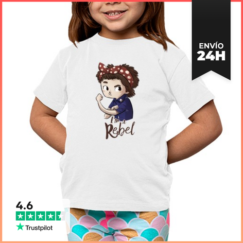 Camiseta Clásica Para Niños I Am A Rebel LaTostadora - latostadora.com - Modalova