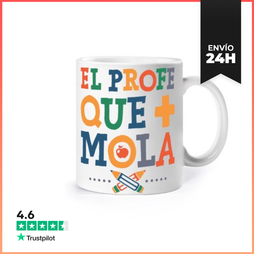Taza El Profe Que Más Mola Regalos Profesores LaTostadora - latostadora.com - Modalova