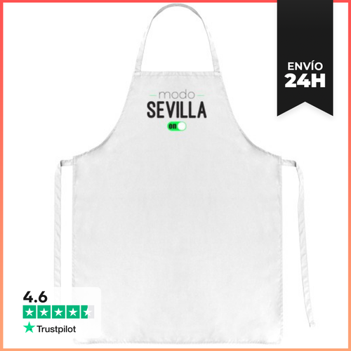 Delantal Modo Sevilla Activado LaTostadora - latostadora.com - Modalova