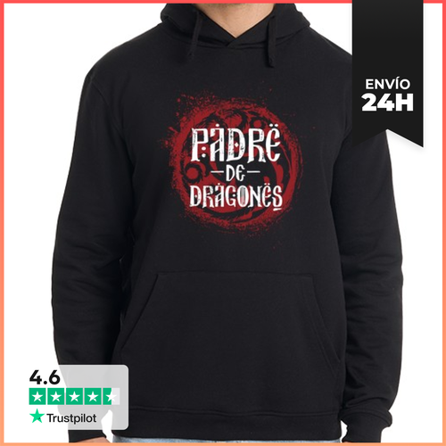 Sudadera Unisex Con Capucha Padre De Dragones V2 LaTostadora - latostadora.com - Modalova