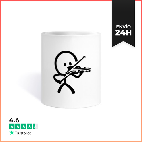 Taza Violin Minimalista LaTostadora - latostadora.com - Modalova