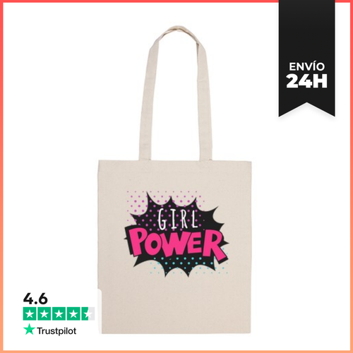 Bolsa De Tela Girl Power LaTostadora - latostadora.com - Modalova