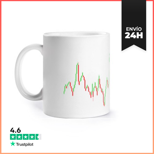 Taza Gráfico De Comercio De Velas LaTostadora - latostadora.com - Modalova