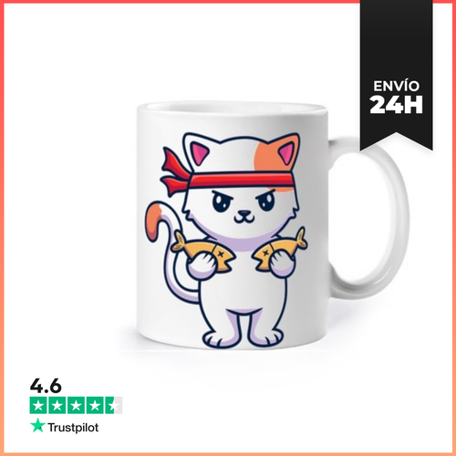 Taza Gato Ninja LaTostadora - latostadora.com - Modalova