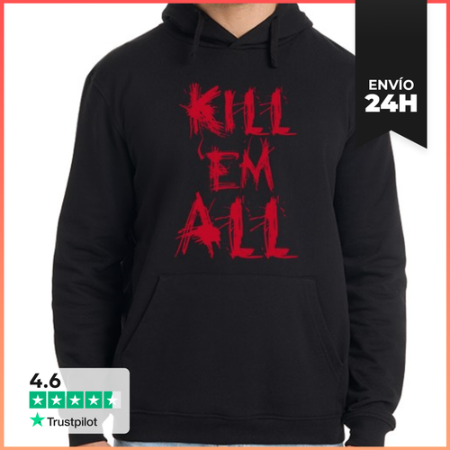 Sudadera Unisex Con Capucha Kill 'em All LaTostadora - latostadora.com - Modalova