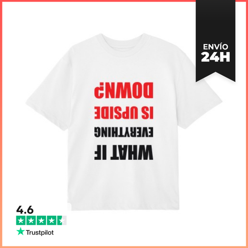 Camiseta Oversize Upside Down LaTostadora - latostadora.com - Modalova