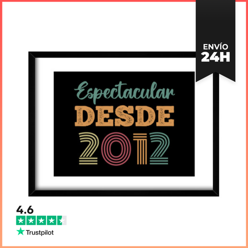 Cuadro Con Marco Horizontal ESPECTACULAR DESDE 2012 LaTostadora - latostadora.com - Modalova