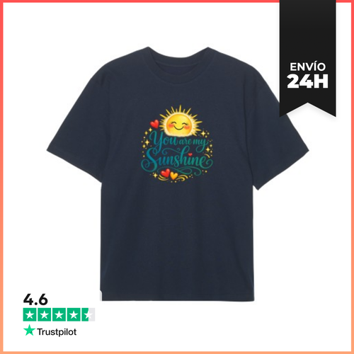 Camiseta Oversize Eres Mi Rayo De Sol LaTostadora - latostadora.com - Modalova