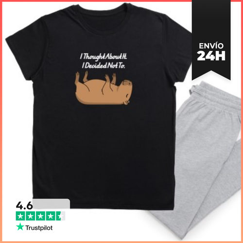 Pijama Capibara Decidí No Blanco LaTostadora - latostadora.com - Modalova