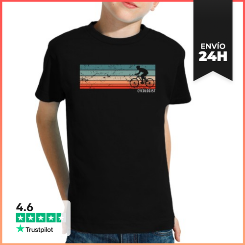 Camiseta Clásica Para Niños Ciclista Bicicleta Ciclista Bicicleta - latostadora.com - Modalova
