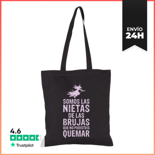 Bolsa De Tela SOMOS LAS NIETAS DE LAS BRUJAS QUE NO PUDISTEIS - latostadora.com - Modalova