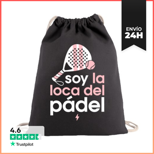 Mochila Saco Con Cuerdas La Loca Del Pádel LaTostadora - latostadora.com - Modalova
