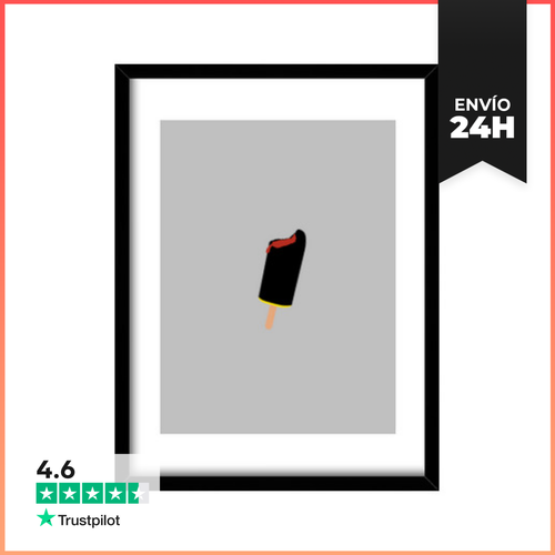 Cuadro Con Marco Vertical Dracula LaTostadora - latostadora.com - Modalova
