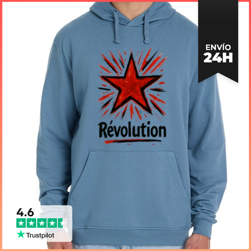 Sudadera Unisex Con Capucha Revolución LaTostadora - latostadora.com - Modalova