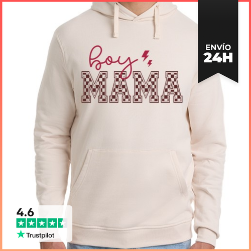 Sudadera Unisex Con Capucha BOY MAMA LaTostadora - latostadora.com - Modalova