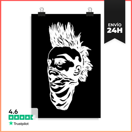 Póster Vertical Punk Boy Reverse LaTostadora - latostadora.com - Modalova