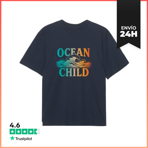 Camiseta Oversize Ocean Child LaTostadora - latostadora.com - Modalova