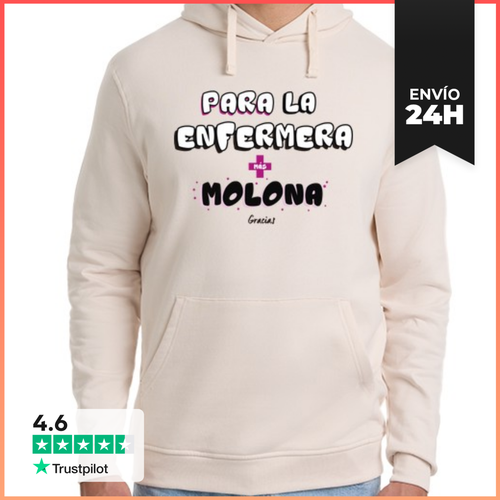Sudadera Unisex Con Capucha Enfermera LaTostadora - latostadora.com - Modalova