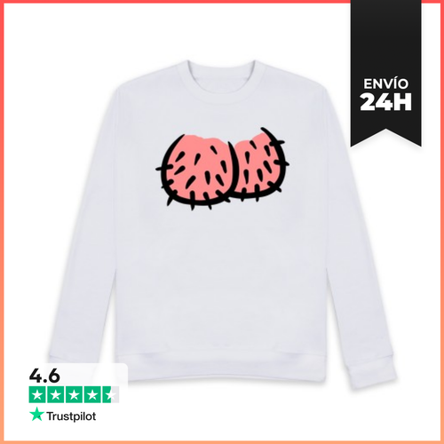 Sudadera Unisex Bolas Peludas Pene LaTostadora - latostadora.com - Modalova
