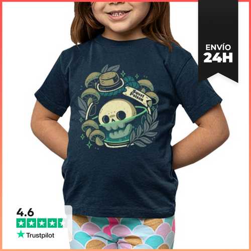 Camiseta Clásica Para Niños Dulce Veneno Calavera En Botella - latostadora.com - Modalova