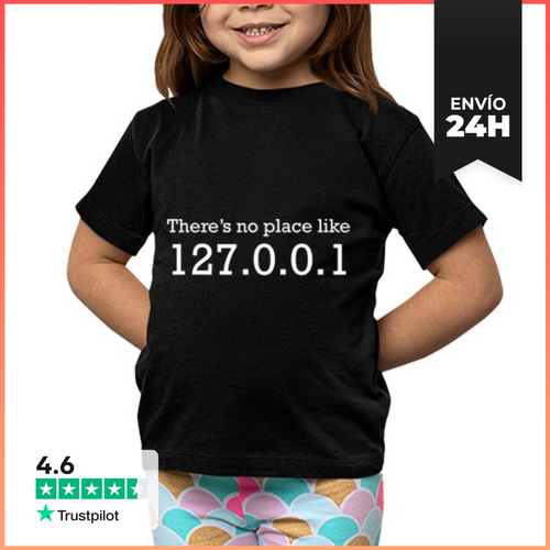 Camiseta Clásica Para Niños No Hay Lugar Como 127001 Localhost - latostadora.com - Modalova