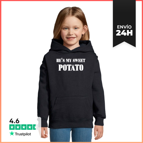 Sudadera Para Niños Con Capucha Es Mi Batata Dulce LaTostadora - latostadora.com - Modalova