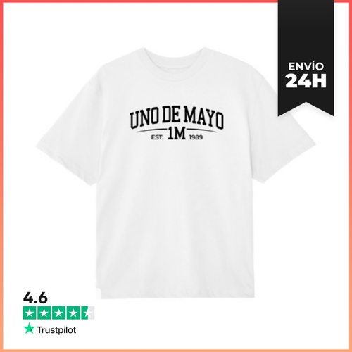 Camiseta Oversize C.E.I.P. Uno De Mayo LaTostadora - latostadora.com - Modalova