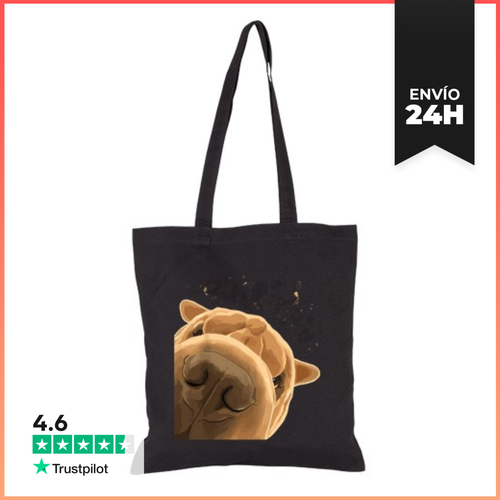 Bolsa De Tela Perro Gracioso Shar Pei LaTostadora - latostadora.com - Modalova