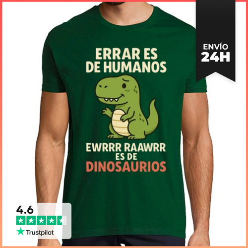 Camiseta Hombre Clásica Dinosaurio LaTostadora - latostadora.com - Modalova
