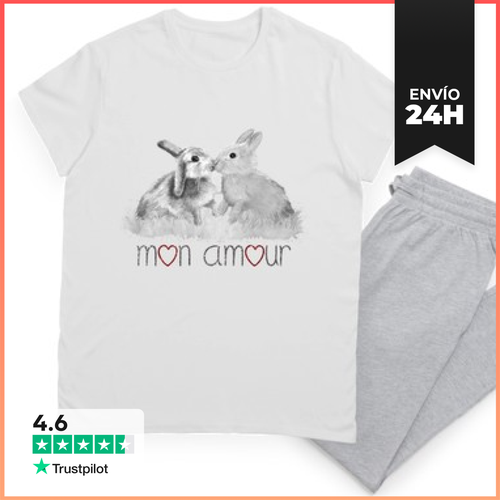 Pijama Conejitos. Mon Amour. Gr LaTostadora - latostadora.com - Modalova