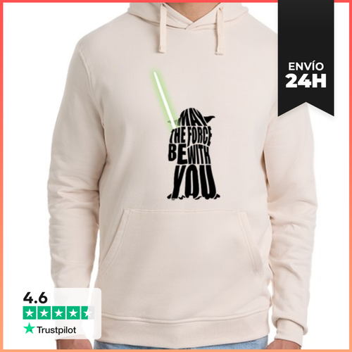 Sudadera Unisex Con Capucha Yoda LaTostadora - latostadora.com - Modalova