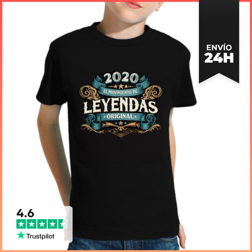 Camiseta Clásica Para Niños 2020 El Movimiento De Leyendas - latostadora.com - Modalova