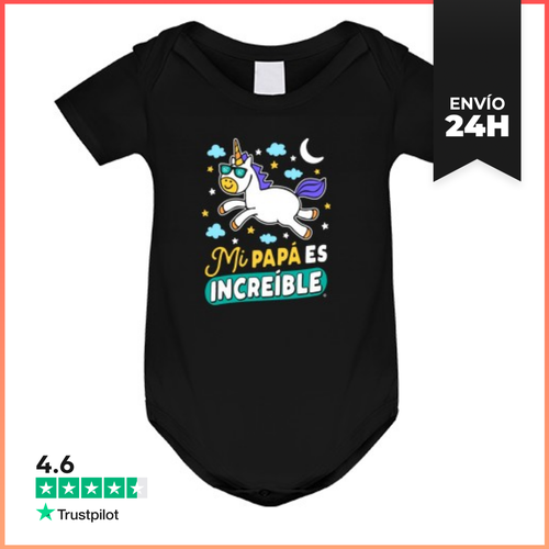 Body Bebé Mi Papá Es Increíble Regalos Día Del Padre LaTostadora - latostadora.com - Modalova